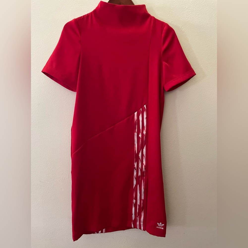 Brand new red Adidas dress